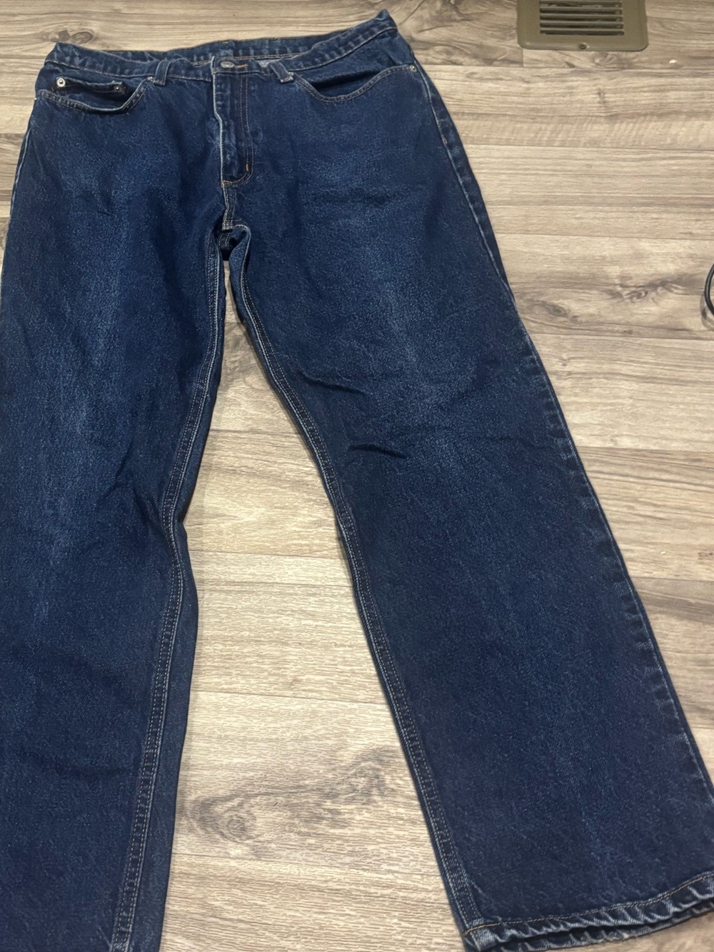 Polo by Ralph Lauren Women's Straight Leg Dark Blue Jeans